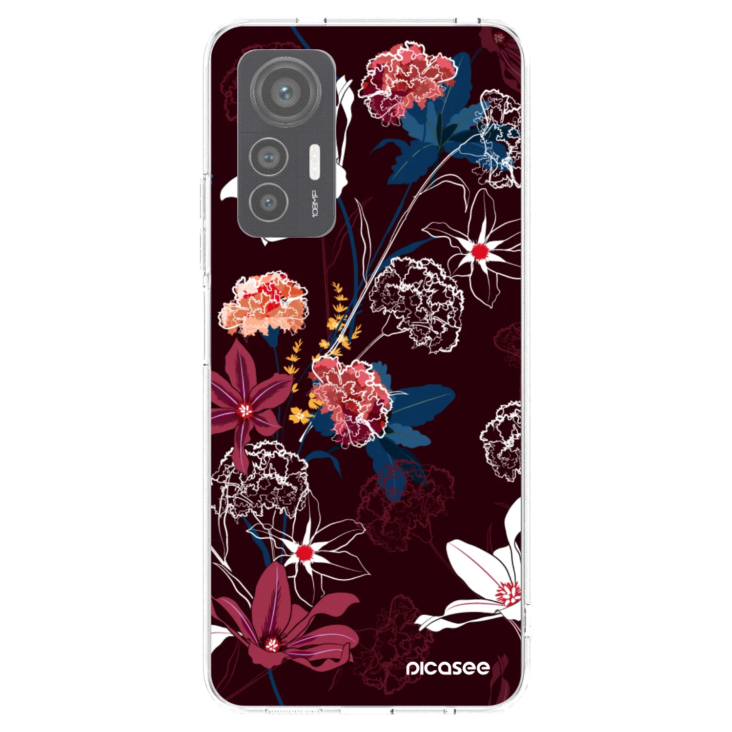 Picasee silikonový průhledný obal pro Xiaomi 12 Lite - Dark Meadow
