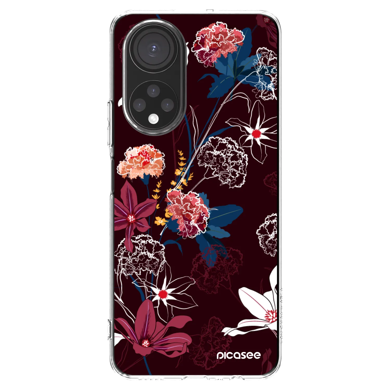 Picasee silikonový průhledný obal pro Honor X7 - Dark Meadow