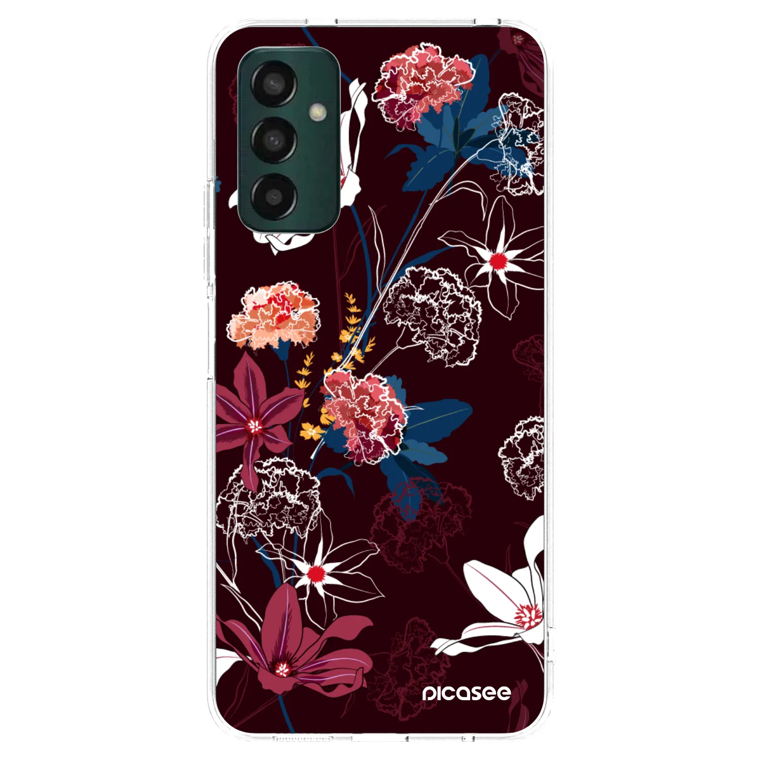 Picasee silikonový průhledný obal pro Samsung Galaxy M23 5G - Dark Meadow