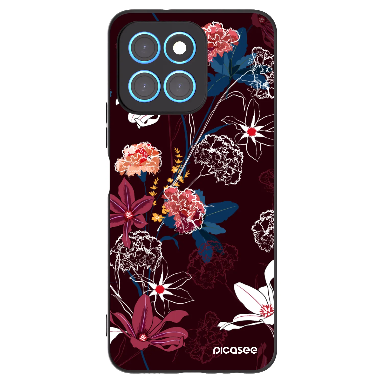 Picasee silikonový černý obal pro Honor X6 - Dark Meadow