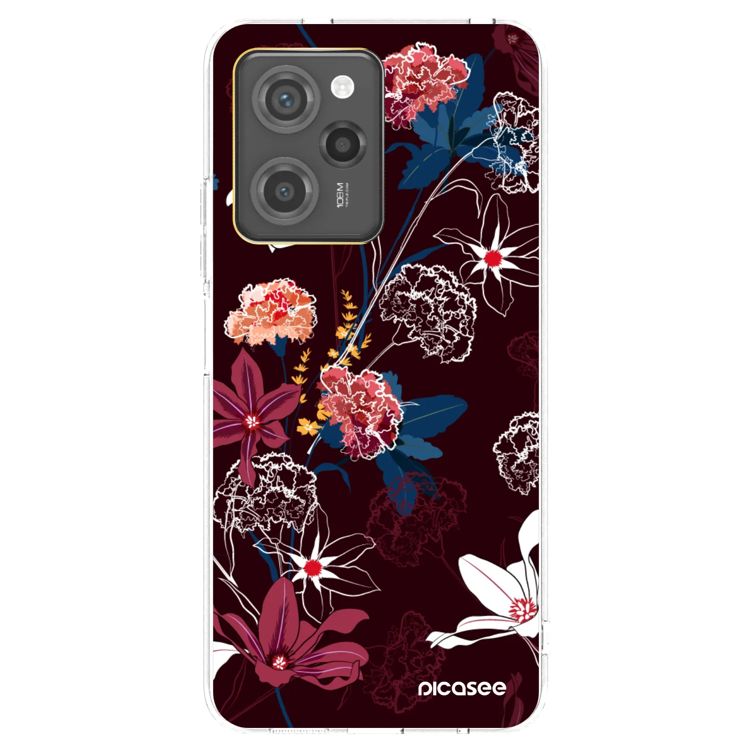 Picasee silikonový černý obal pro Xiaomi Poco X5 Pro - Dark Meadow
