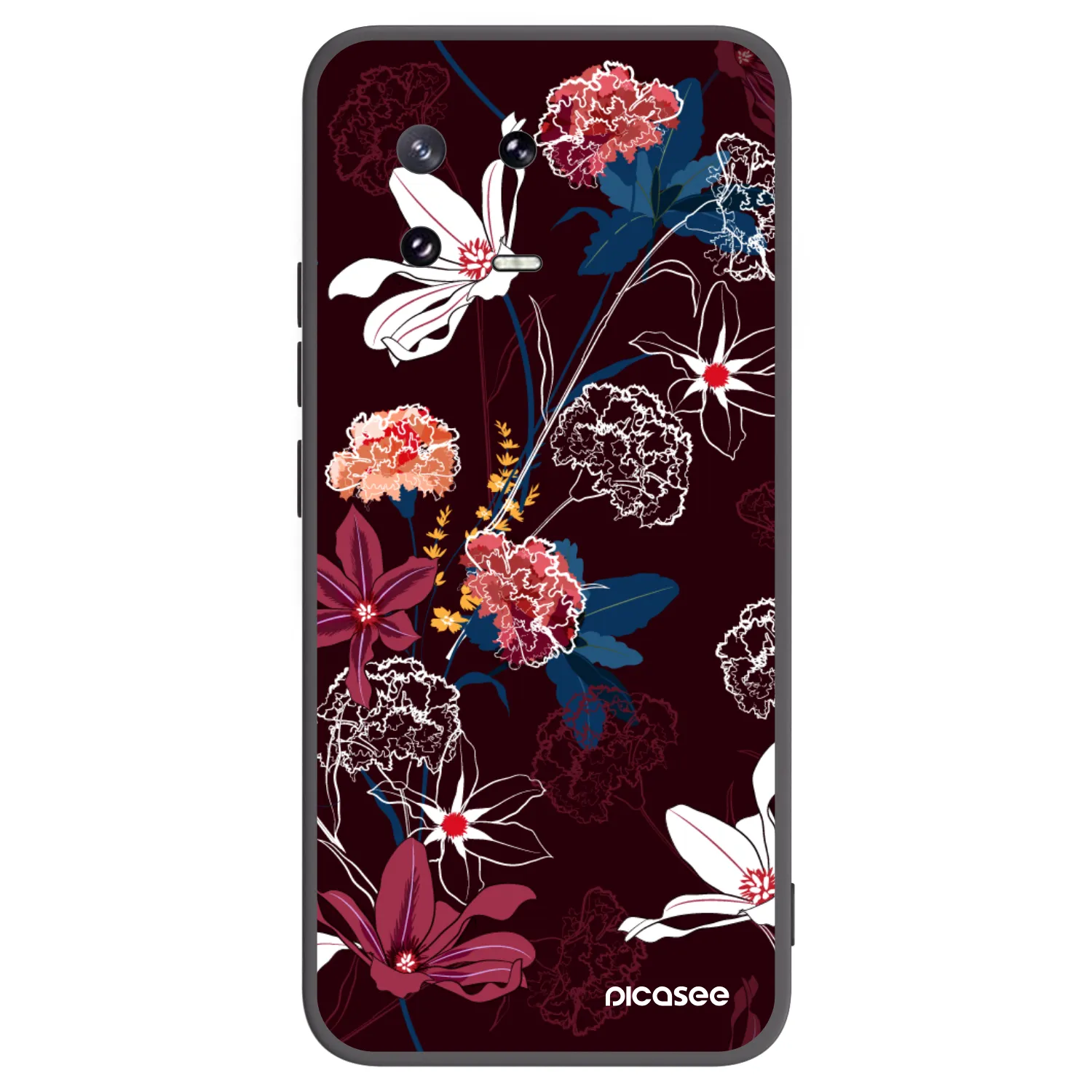 Picasee silikonový černý obal pro Xiaomi 13 Pro - Dark Meadow