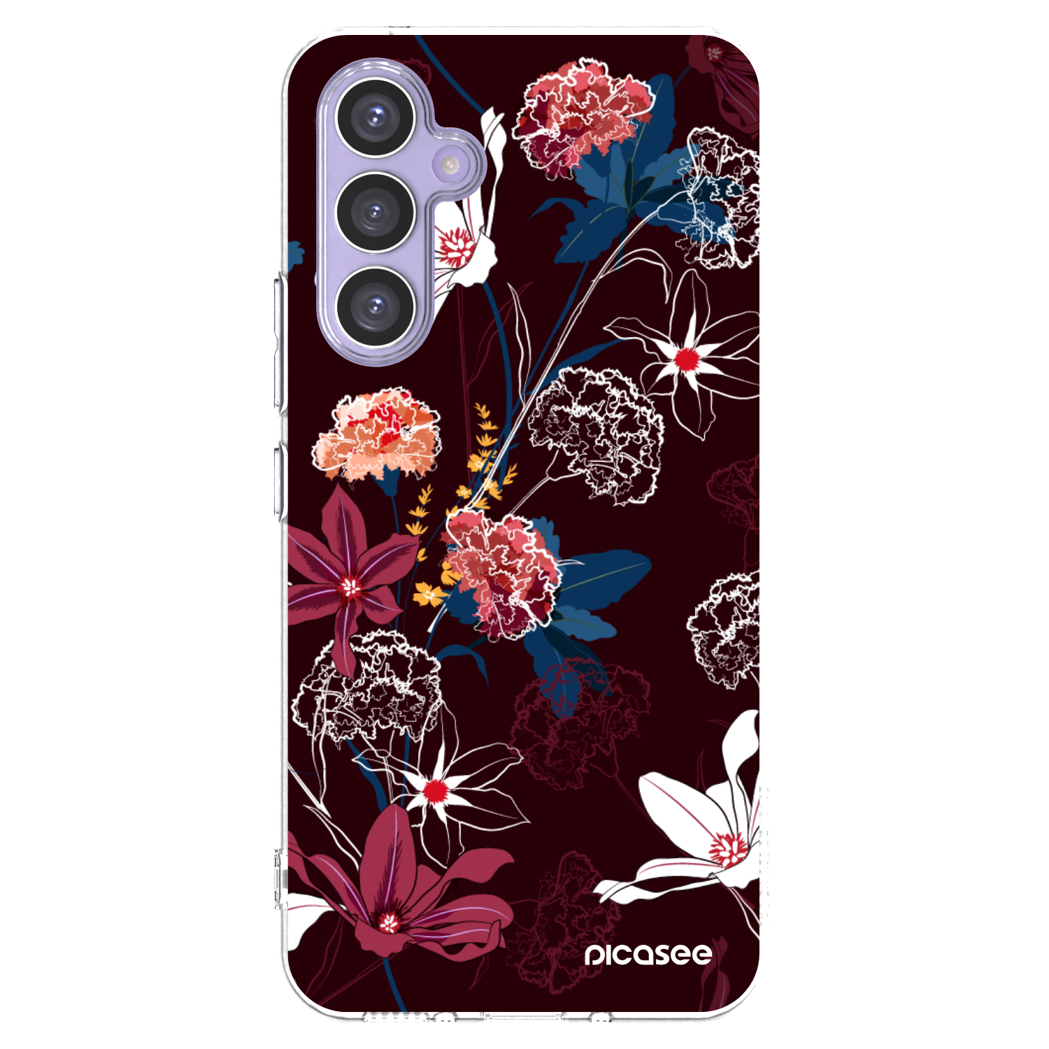 Picasee silikonový průhledný obal pro Samsung Galaxy A54 5G A546B - Dark Meadow