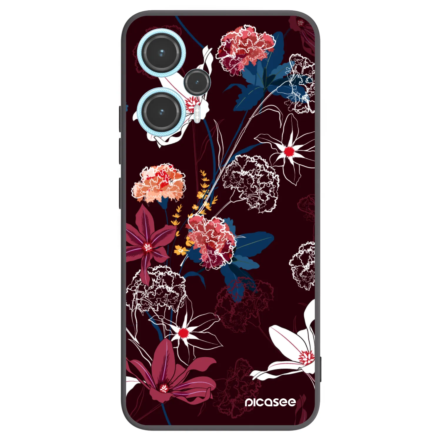 Picasee silikonový černý obal pro Xiaomi Poco F5 - Dark Meadow