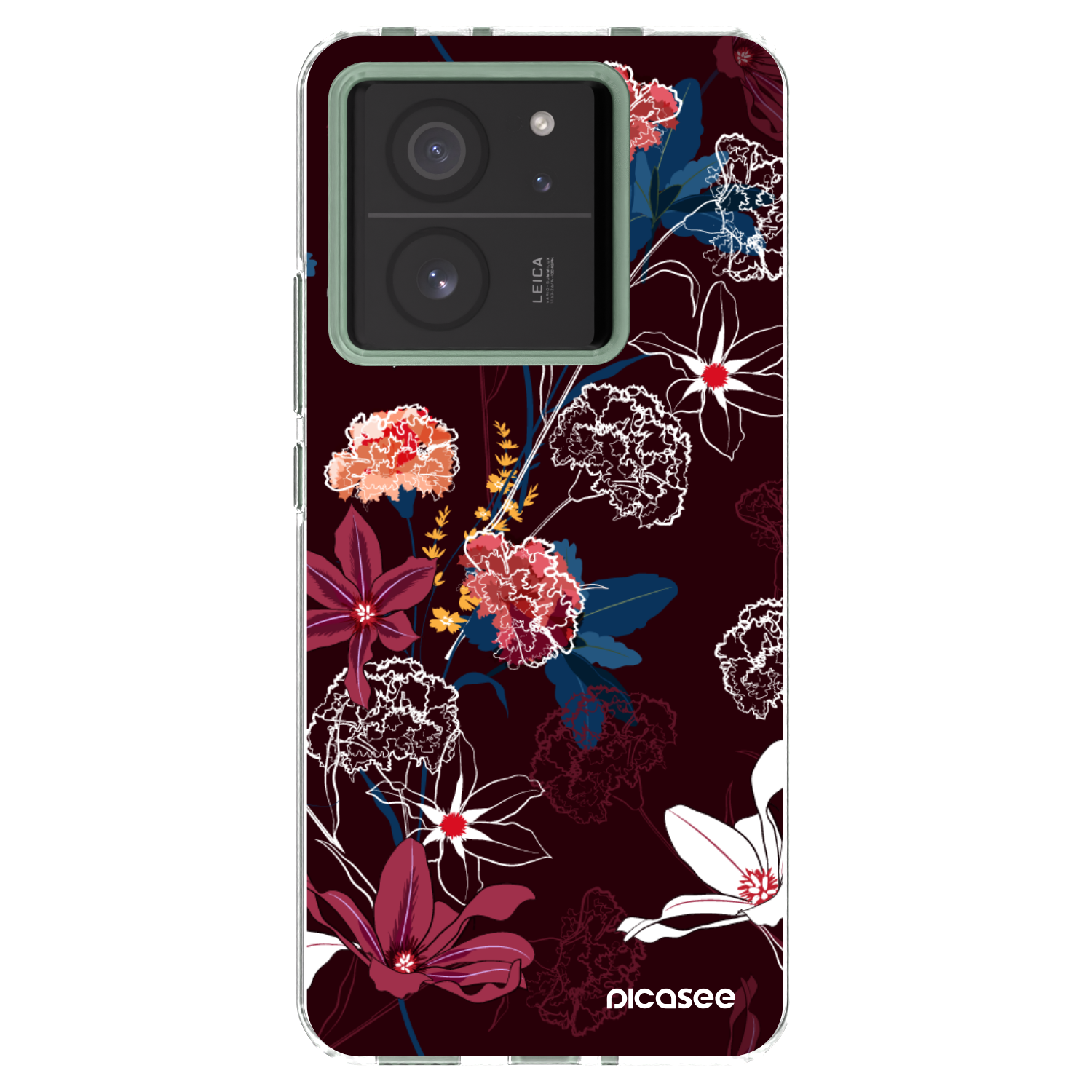 Picasee silikonový průhledný obal pro Xiaomi 13T - Dark Meadow