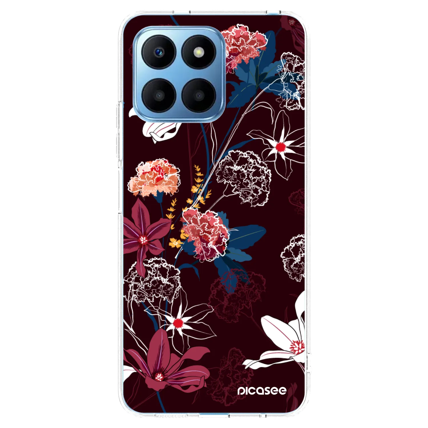 Picasee silikonový průhledný obal pro Honor 70 Lite - Dark Meadow