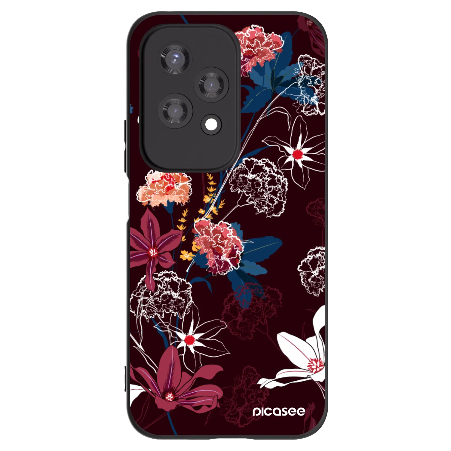 Picasee silikonový černý obal pro Honor 200 Lite - Dark Meadow