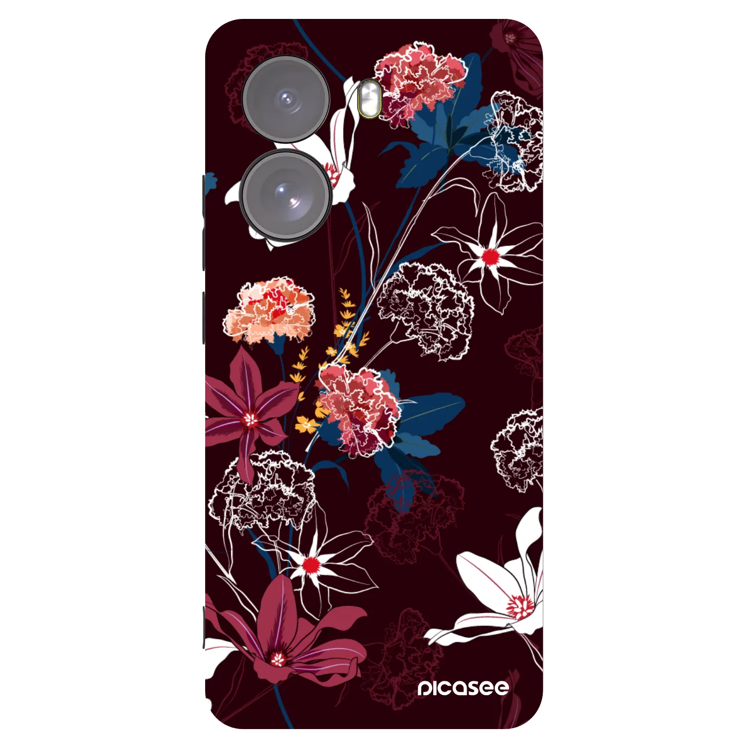 Picasee silikonový černý obal pro Xiaomi Poco X7 - Dark Meadow