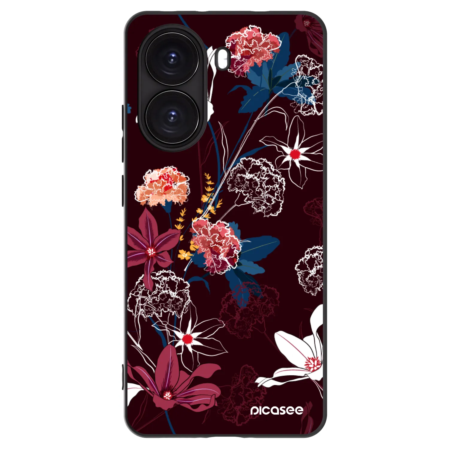 Picasee silikonový černý obal pro Xiaomi Poco X7 Pro 5G - Dark Meadow