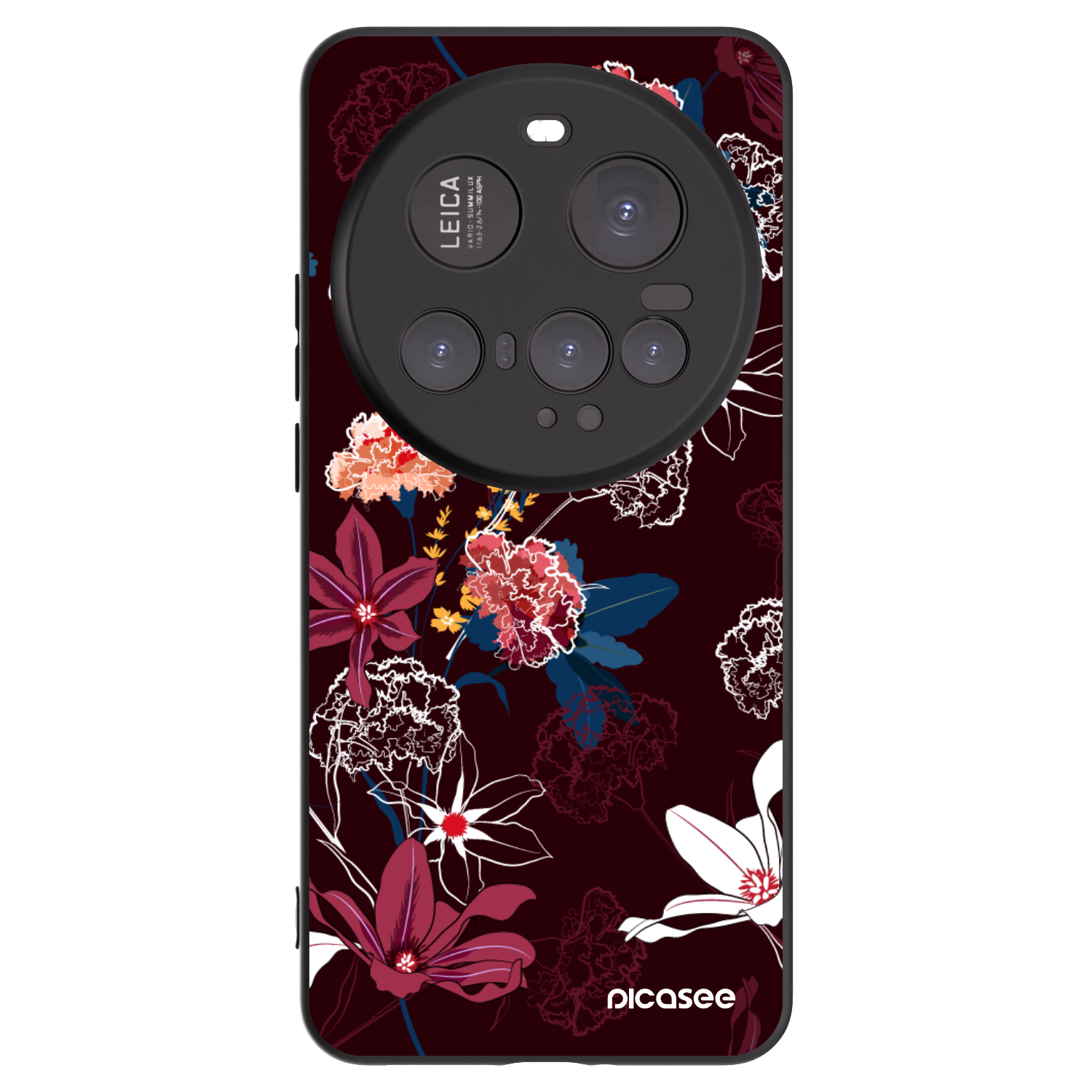 Picasee silikonový černý obal pro Xiaomi 15 Ultra - Dark Meadow