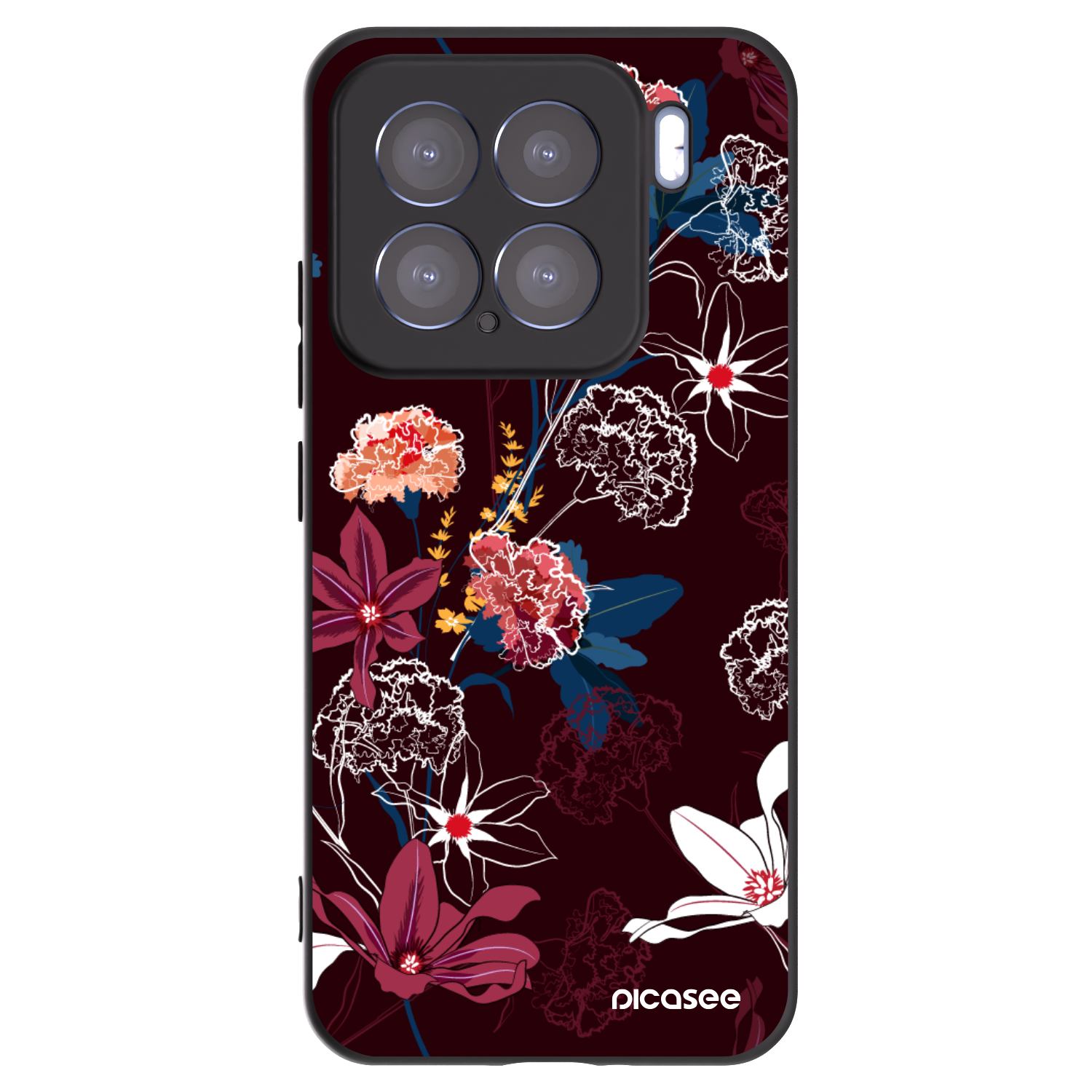 Picasee silikonový černý obal pro Xiaomi 15 - Dark Meadow