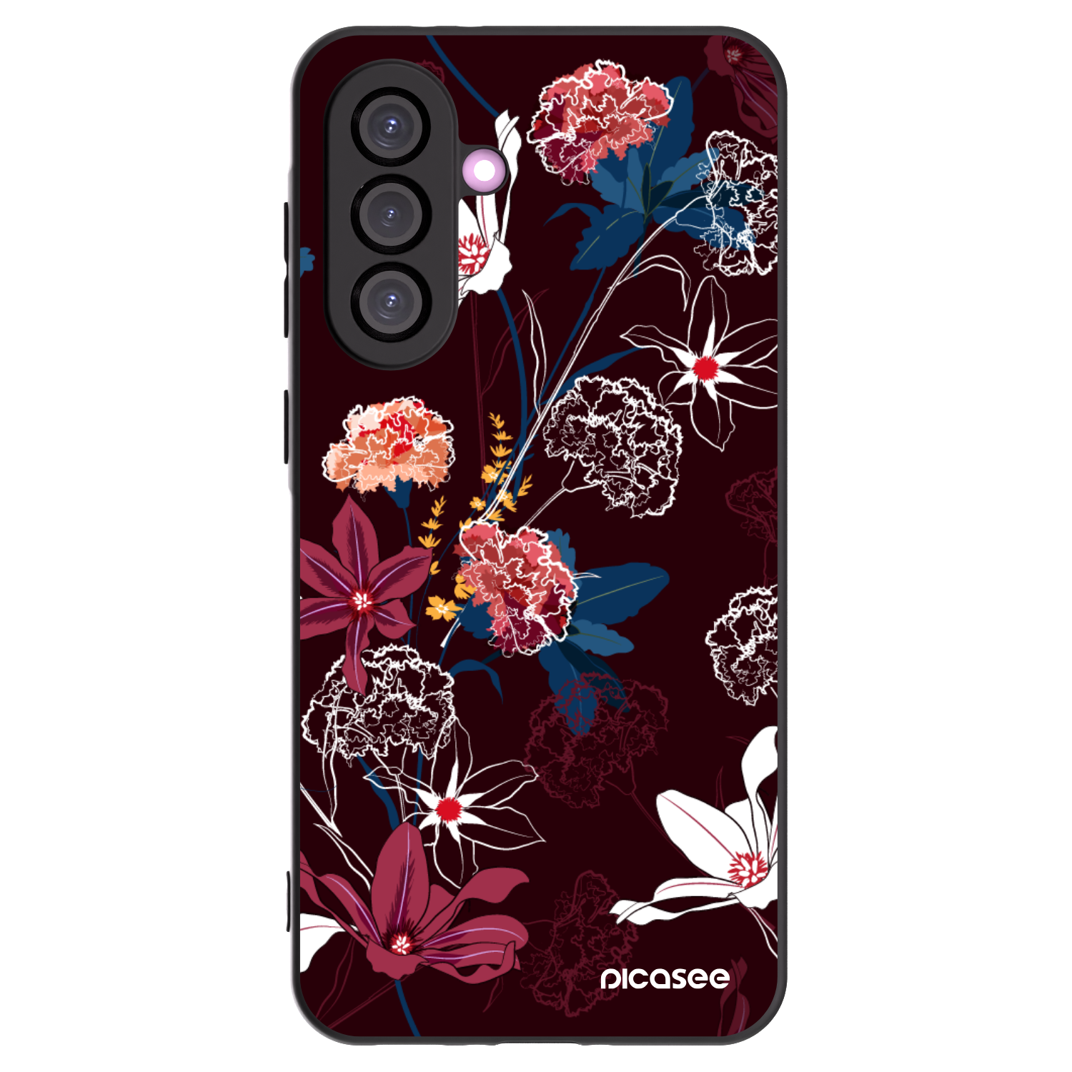 Picasee silikonový černý obal pro Samsung Galaxy A36 5G - Dark Meadow