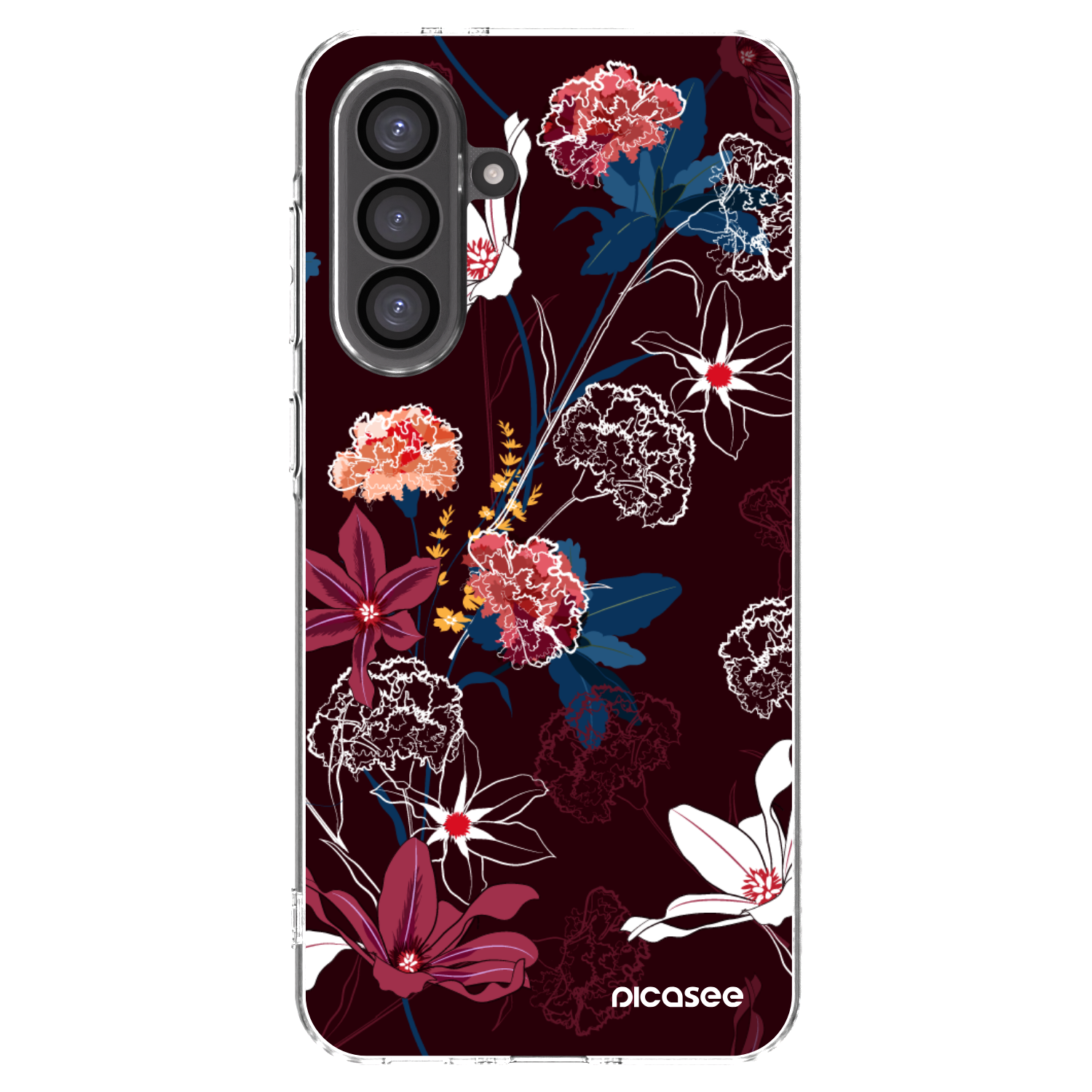 Picasee silikonový průhledný obal pro Samsung Galaxy A36 5G - Dark Meadow