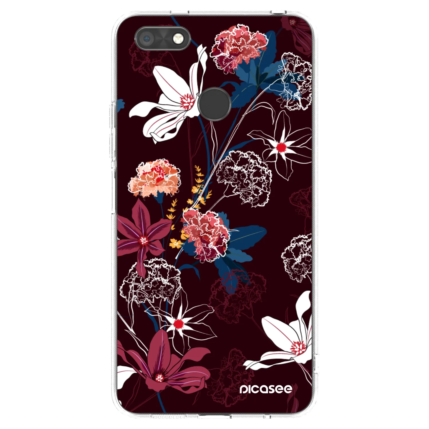 Picasee silikonový průhledný obal pro Huawei P9 Lite Mini - Dark Meadow