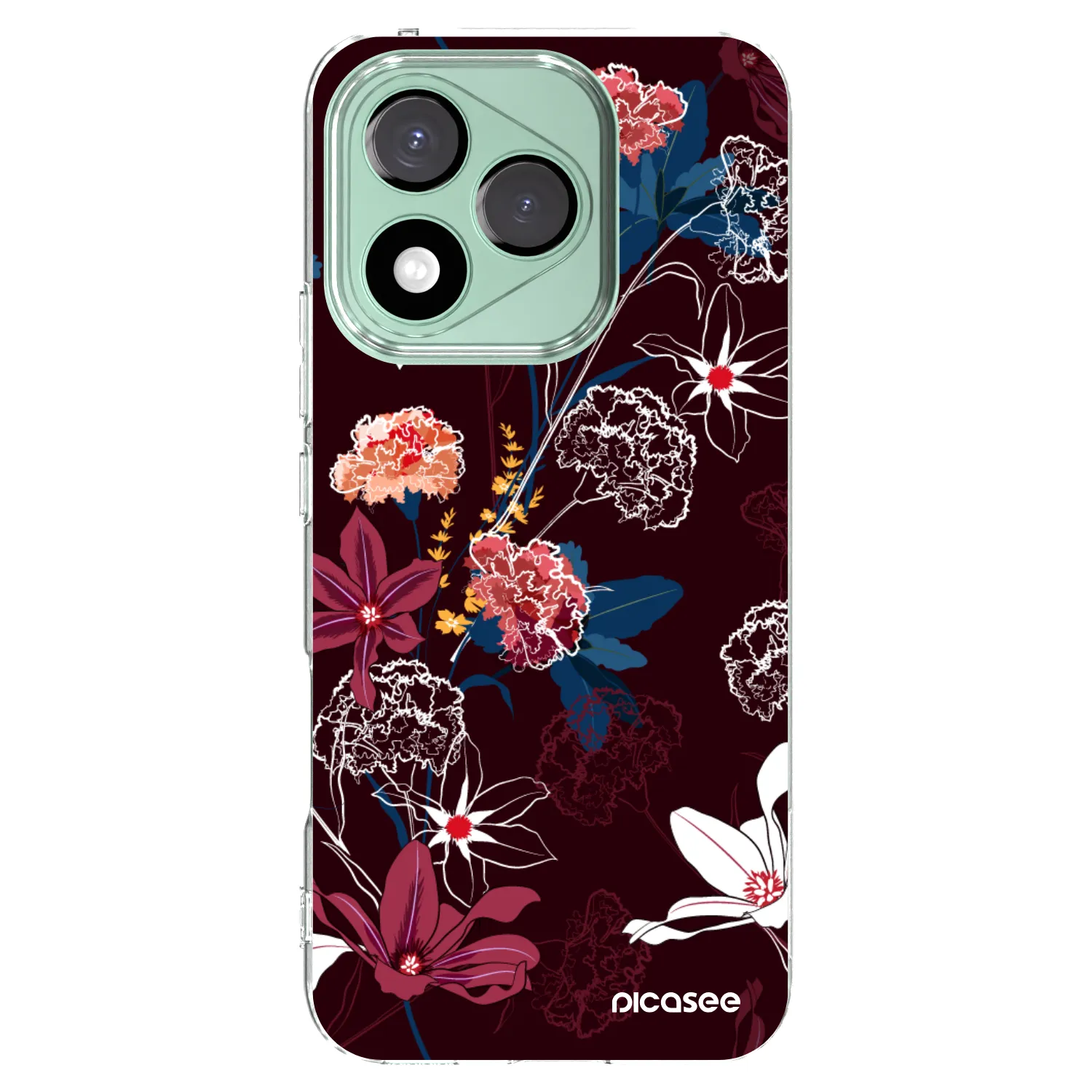 Picasee silikonový průhledný obal pro Honor 400 Lite 5G - Dark Meadow