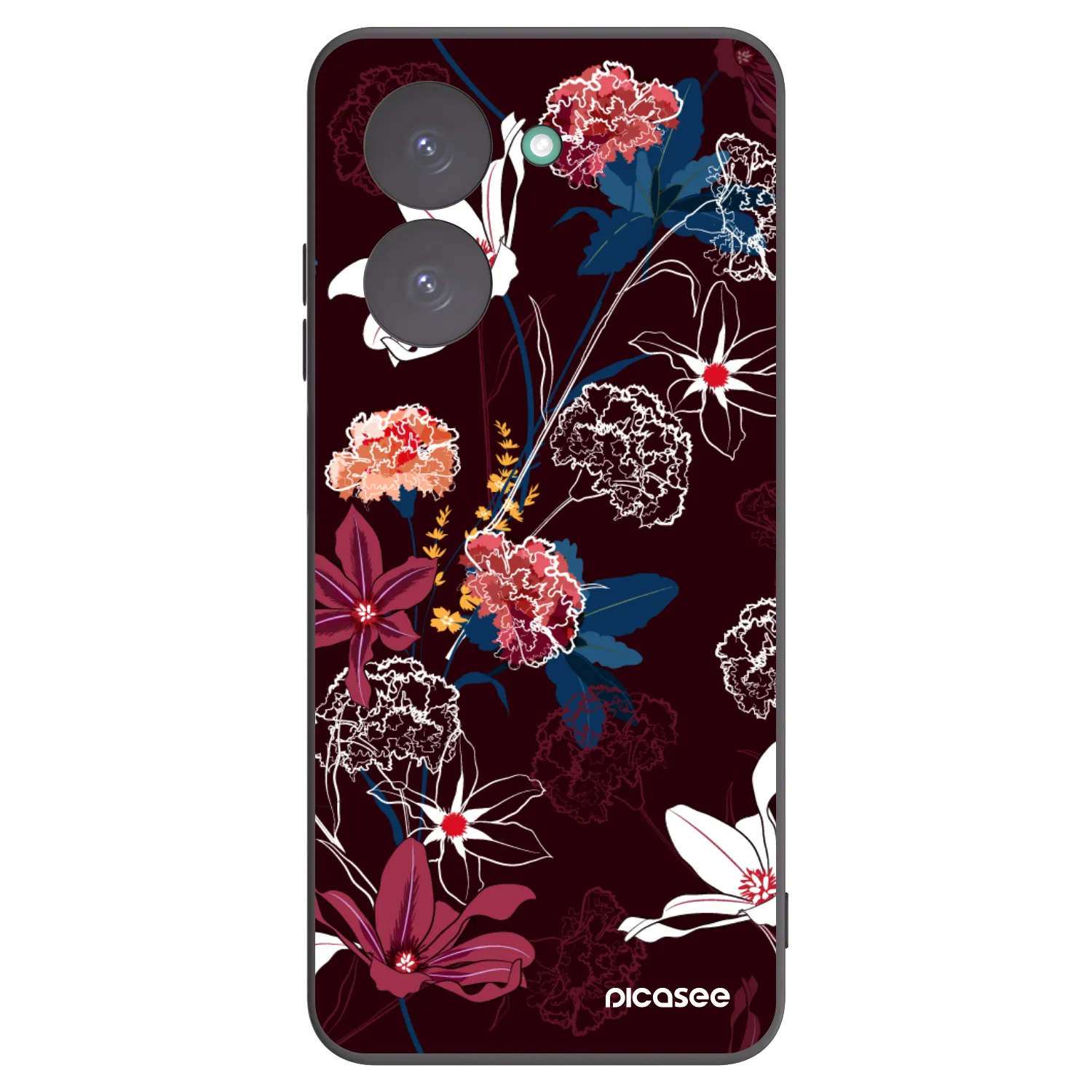 Picasee silikonový černý obal pro Xiaomi Redmi A5 - Dark Meadow