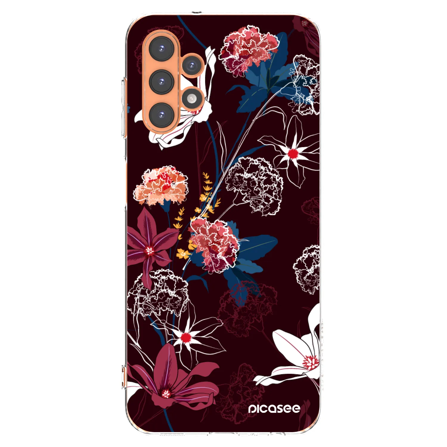 Picasee silikonový průhledný obal pro Samsung Galaxy A13 5G - Dark Meadow