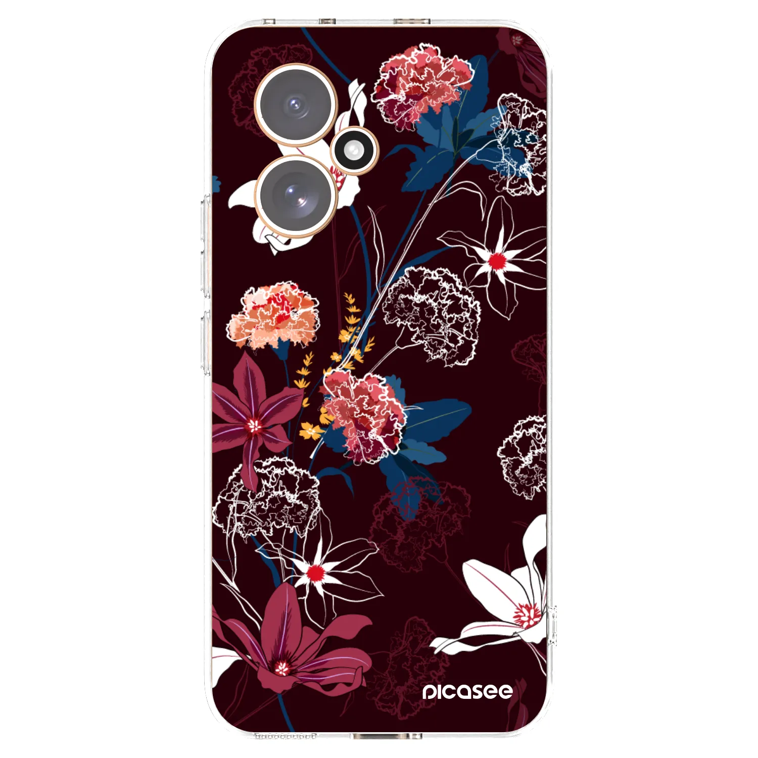 Picasee silikonový průhledný obal pro Honor 400 5G - Dark Meadow