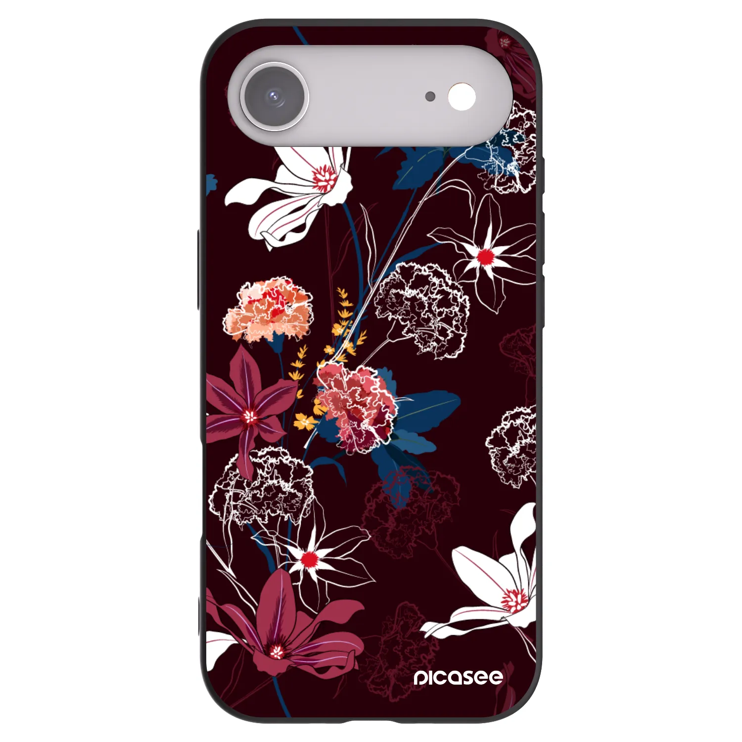 Picasee silikonový černý obal pro Apple iPhone Air - Dark Meadow
