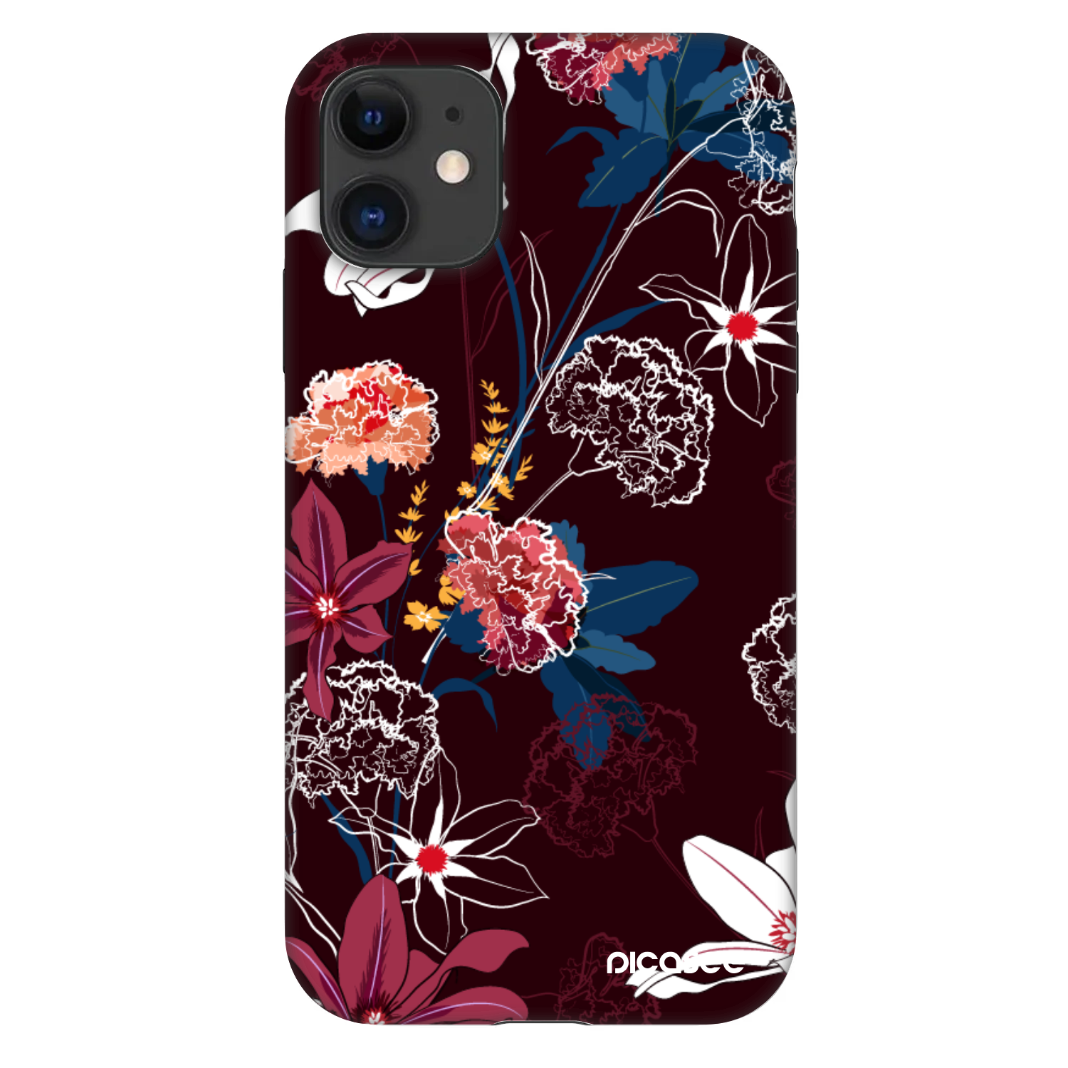 Picasee Fashion Case pro Apple iPhone 11 - Dark Meadow