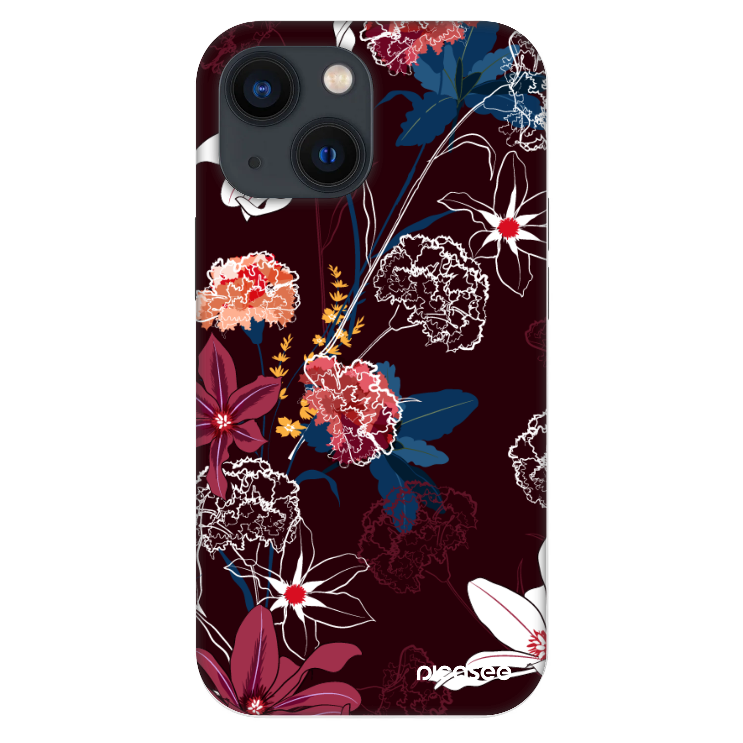 Picasee Fashion Case pro Apple iPhone 13 mini - Dark Meadow