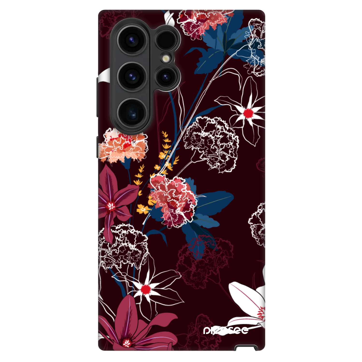 Picasee Fashion Case pro Samsung Galaxy S22 Ultra 5G - Dark Meadow