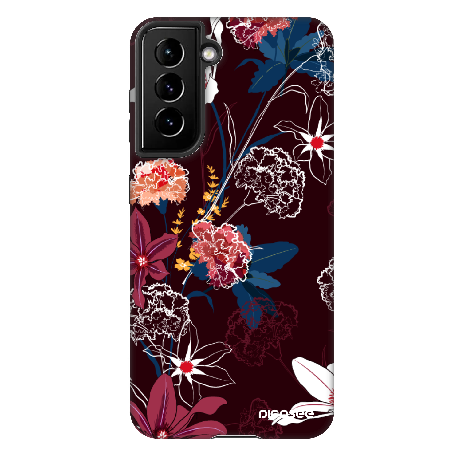 Picasee Fashion Case pro Samsung Galaxy S21 5G G991B - Dark Meadow