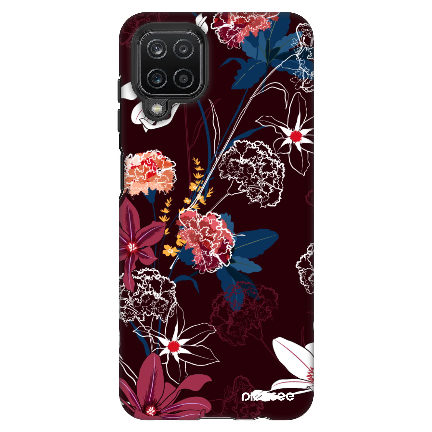 Picasee Fashion Case pro Samsung Galaxy A12 A125F - Dark Meadow