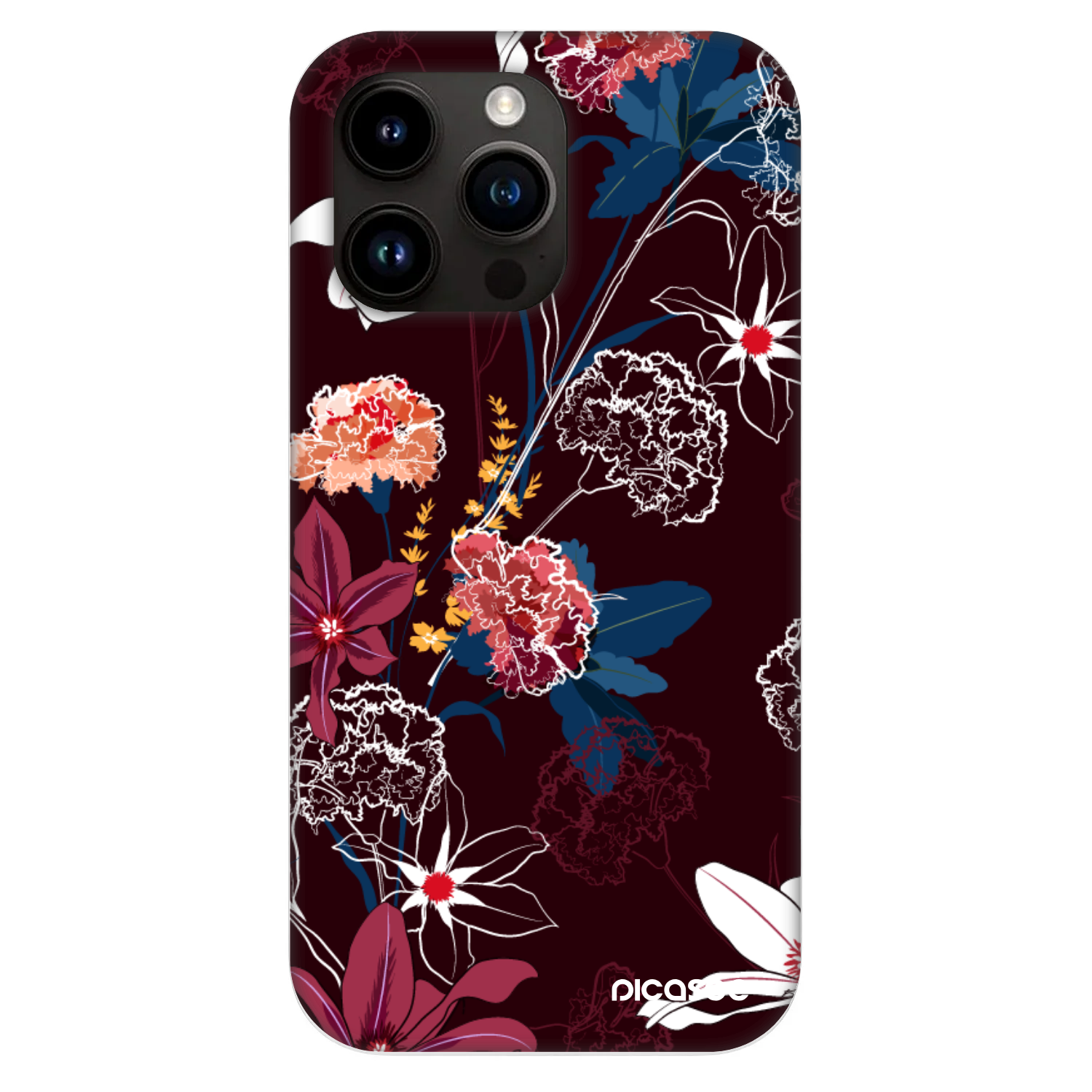 Picasee Fashion Case MagSafe Apple iPhone 13 Pro - Dark Meadow