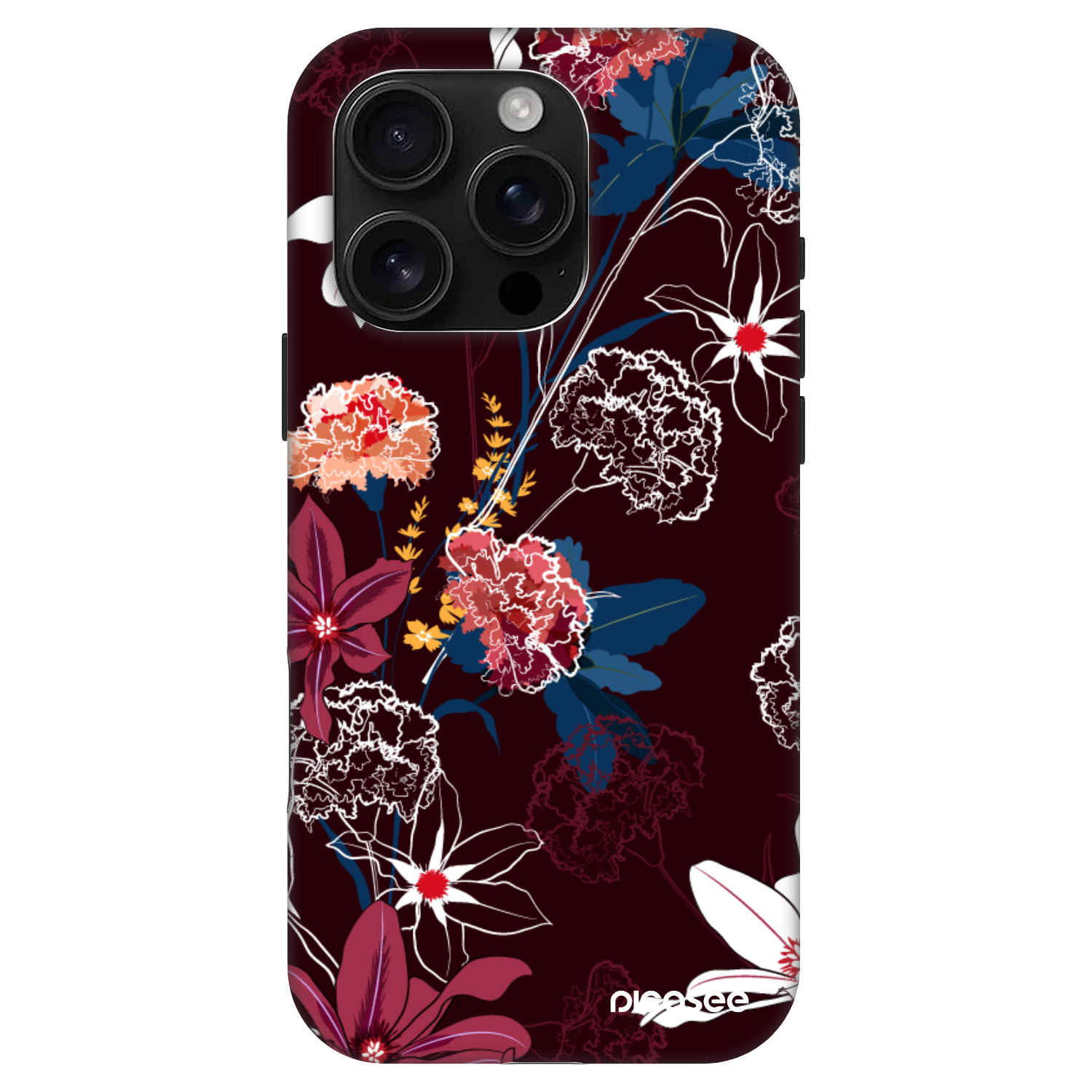 Picasee Fashion Case MagSafe Apple iPhone 16 Pro - Dark Meadow