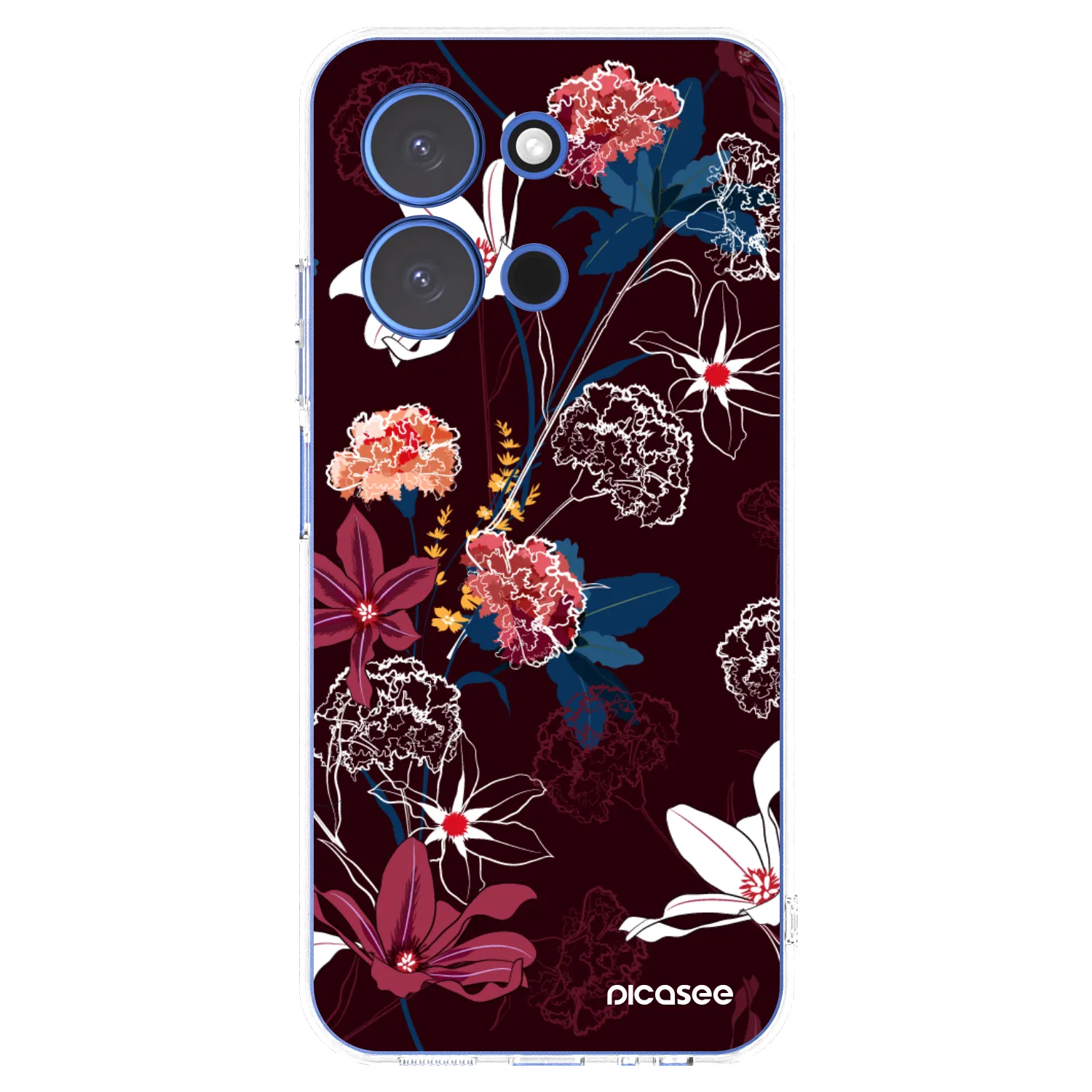 Picasee silikonový průhledný obal pro Xiaomi Redmi 15C 4G - Dark Meadow