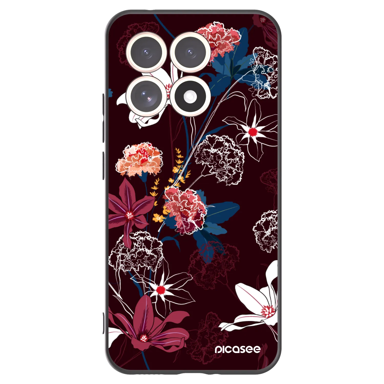 Picasee silikonový černý obal pro Xiaomi 15T - Dark Meadow
