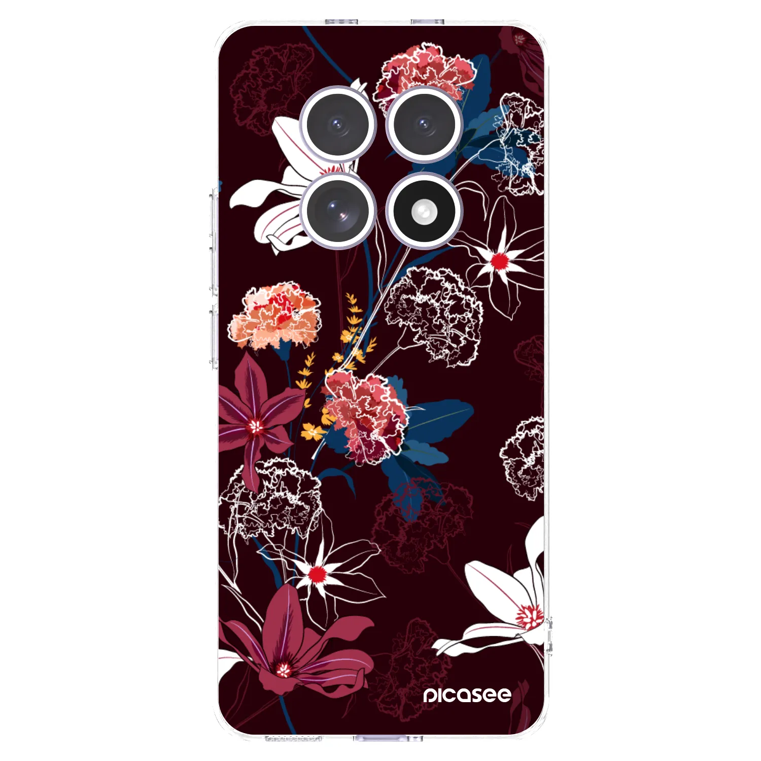 Picasee silikonový průhledný obal pro Xiaomi Redmi Note 15 - Dark Meadow