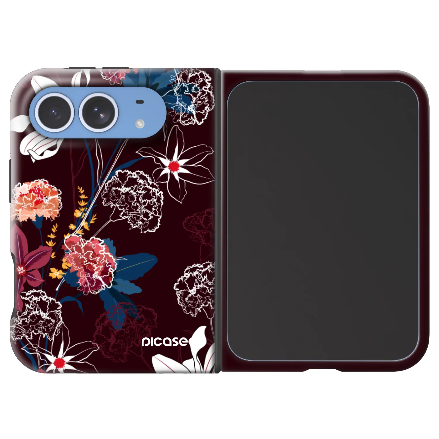 Picasee Fashion Case MagSafe Apple iPhone Duo - Dark Meadow