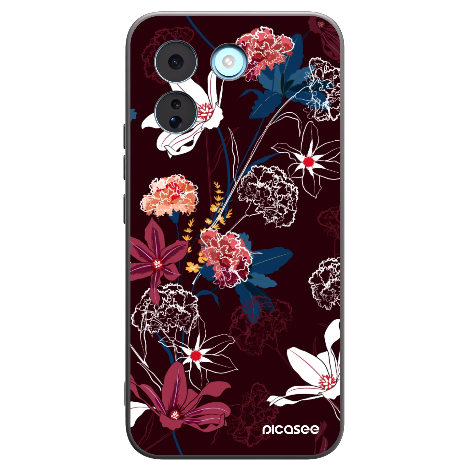 Picasee silikonový černý obal pro Xiaomi Redmi Note 17 Pro MAX 5G - Dark Meadow