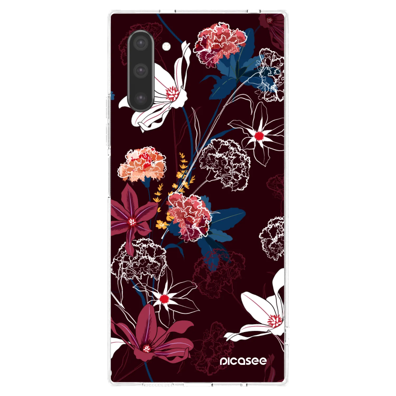 Picasee silikonový průhledný obal pro Samsung Galaxy Note 10 N970F - Dark Meadow