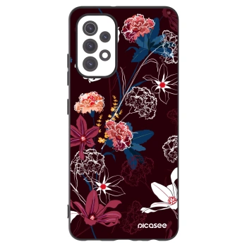 Picasee silikonový černý obal pro Samsung Galaxy A32 5G A326B - Dark Meadow