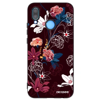 Picasee silikonový černý obal pro Huawei P20 Lite - Dark Meadow