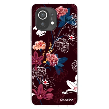 Picasee silikonový průhledný obal pro Xiaomi Mi 11 - Dark Meadow