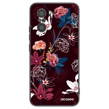 Picasee silikonový černý obal pro Xiaomi Poco F3 - Dark Meadow