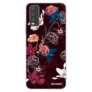 Picasee silikonový průhledný obal pro Vivo Y20s - Dark Meadow