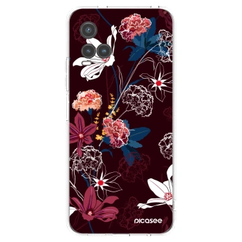 Picasee silikonový průhledný obal pro Vivo Y33s - Dark Meadow