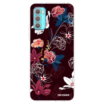 Picasee silikonový průhledný obal pro Motorola Moto G60 - Dark Meadow
