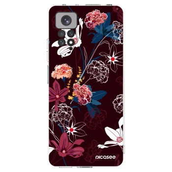 Picasee silikonový průhledný obal pro Xiaomi Redmi Note 11 - Dark Meadow