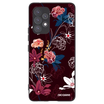 Picasee silikonový černý obal pro Samsung Galaxy A53 5G A536 - Dark Meadow