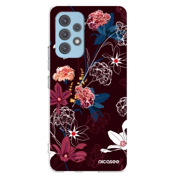 Picasee silikonový průhledný obal pro Samsung Galaxy A53 5G A536 - Dark Meadow