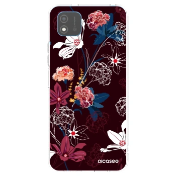 Picasee silikonový průhledný obal pro Realme C11 (2021) - Dark Meadow