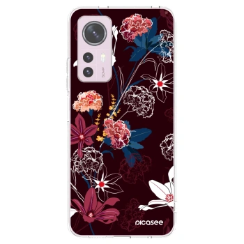Picasee silikonový průhledný obal pro Xiaomi 12 - Dark Meadow