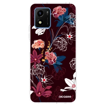 Picasee silikonový průhledný obal pro Vivo Y01 - Dark Meadow