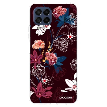 Picasee silikonový průhledný obal pro Samsung Galaxy M53 5G - Dark Meadow